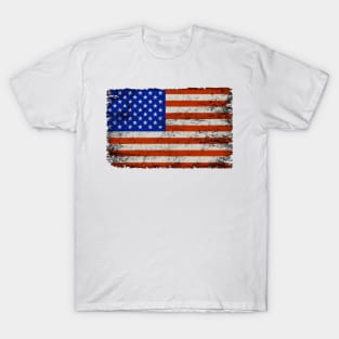 the american flag vertical T-Shirt